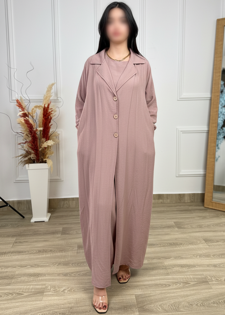 Ensemble Robe & Veste Longue ref03