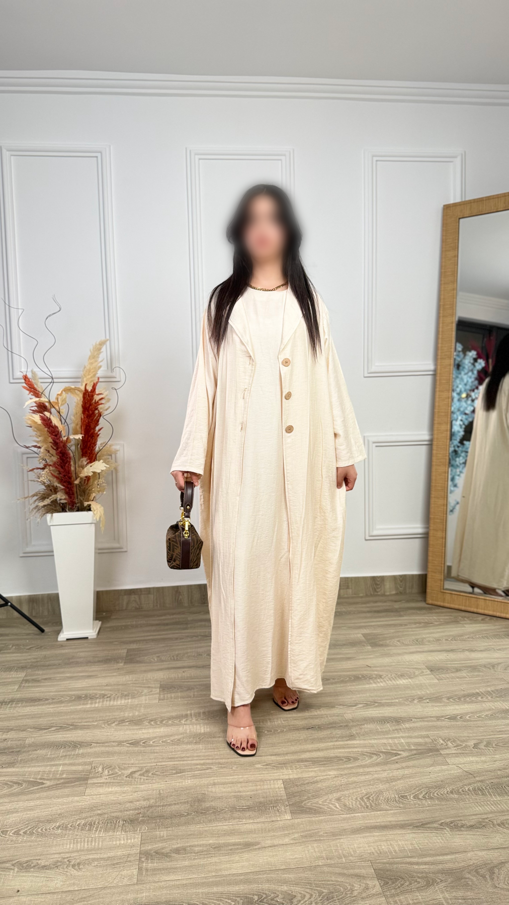 Ensemble Robe & Veste Longue ref03