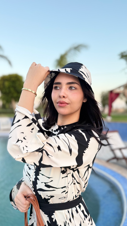 Burkini 3 pièces avec chapeau et bonnet tc03