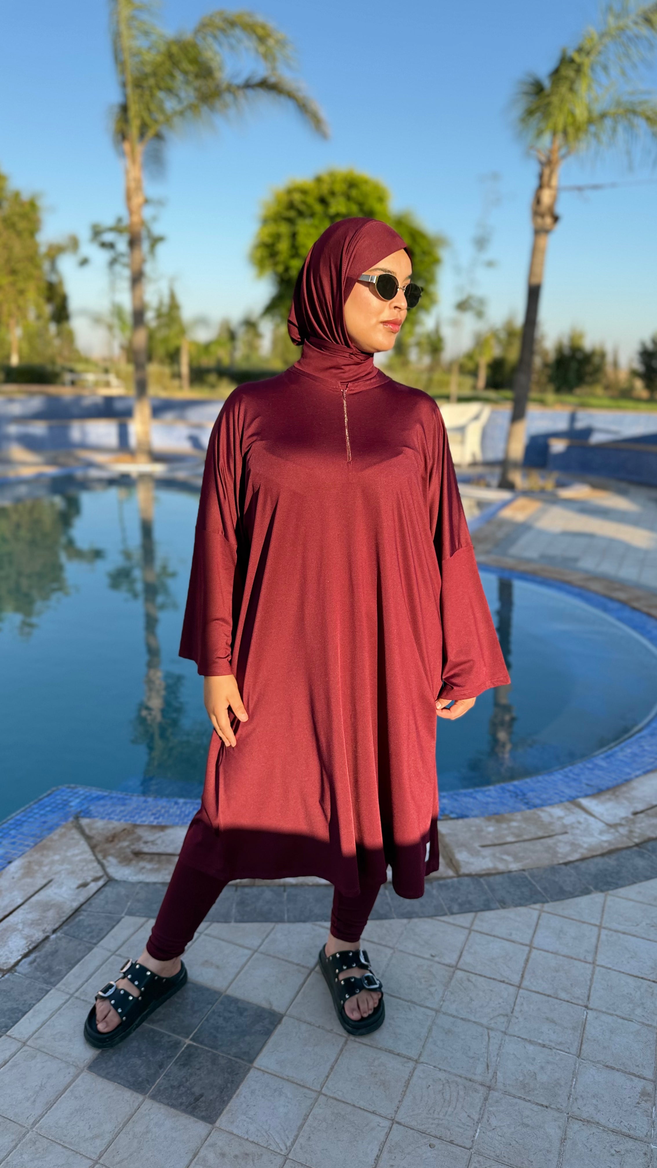 Burkini 4 pièces avec tabaquia tc02