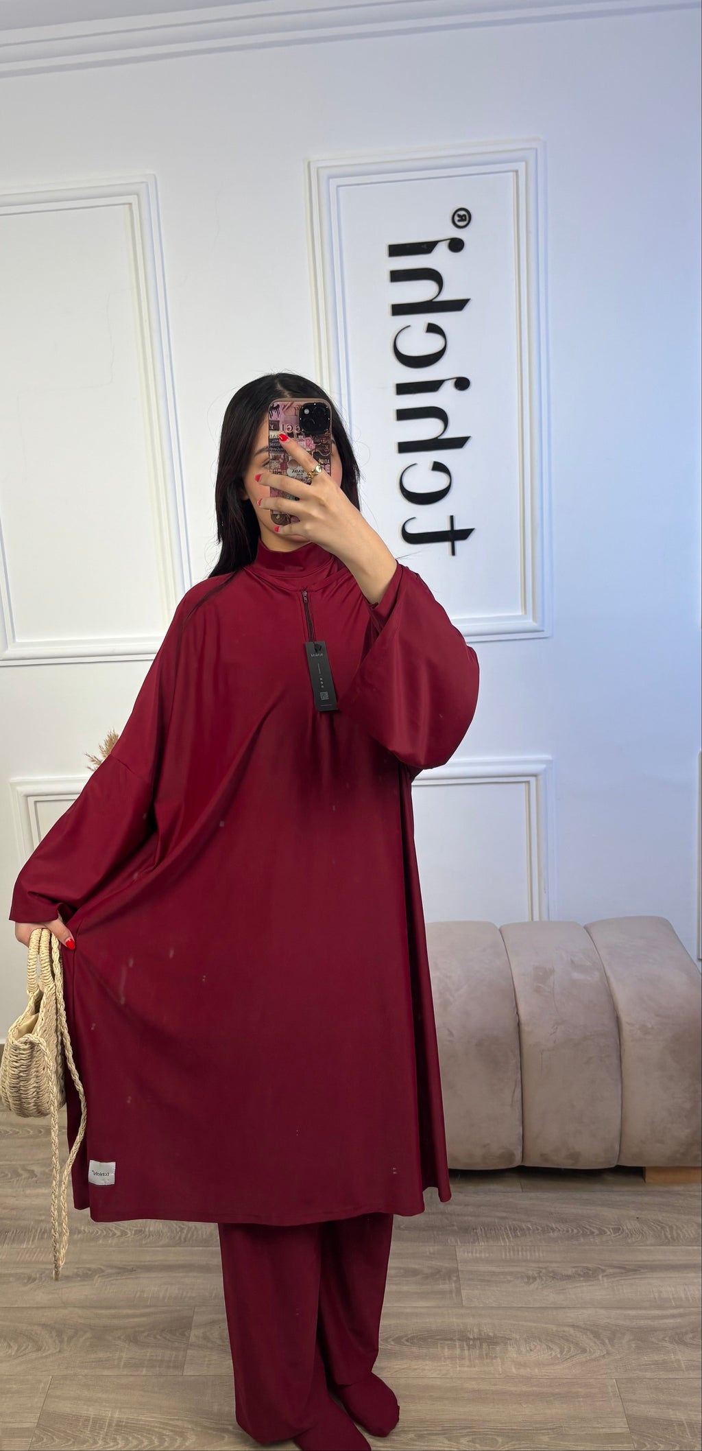 tc02 بوركيني بستة قطع (طبقية + جوارب + بوشيط بالمجان)