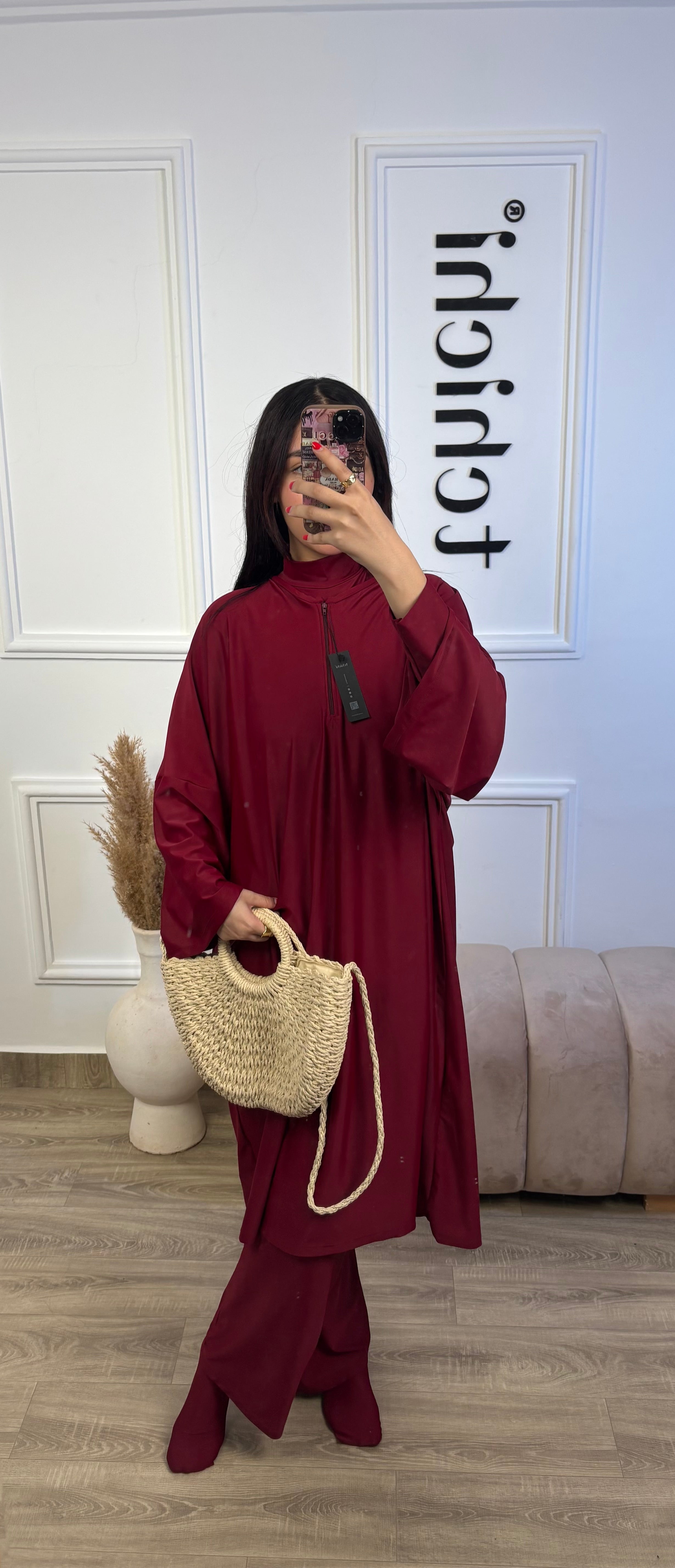 tc02 بوركيني بستة قطع (طبقية + جوارب + بوشيط بالمجان)