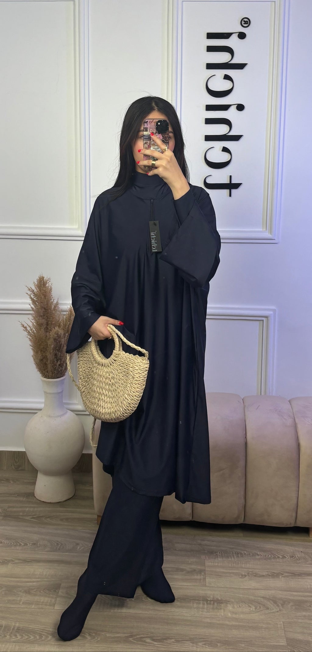 tc02 بوركيني بستة قطع (طبقية + جوارب + بوشيط بالمجان)